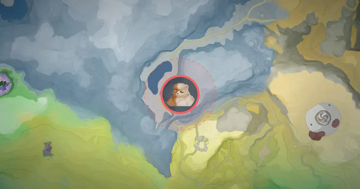 Emplacement de Grizzo Alpha sur la carte d’Idylle, à Bois de la tour-aux-roses